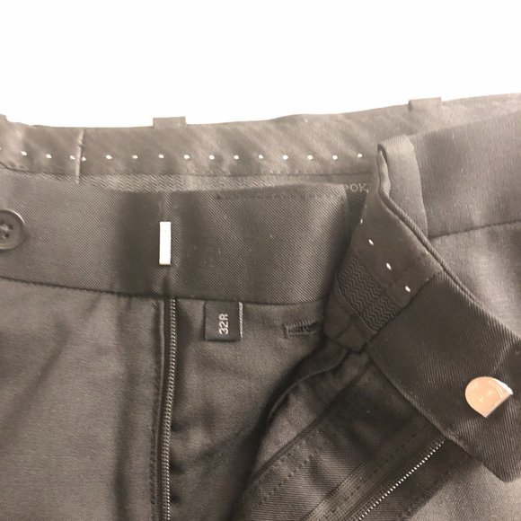 Black Merino Wool Pants (NWT) - Picture 2 of 6